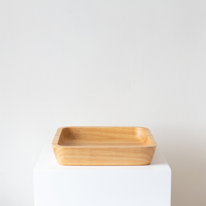 Plateau de service en bois décoratif et écologique, fait à la main, en bois naturel, moderne, pour la maison, le salon, la cuisine, la table - Product Image 6