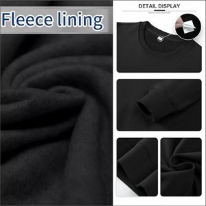 เสื้อสเวตเตอร์ขนแกะผ้าฝ้าย100% สำหรับผู้ชายเสื้อสวมหัวระบายอากาศได้ดีปักลายเป็นมิตรต่อสิ่งแวดล้อม - Product Image 6