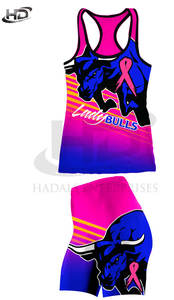 Vêtements d'entraînement Uniformes de cheerleading de haute qualité Uniforme de cheerleading à contraste de couleur en gros - Product Image 3