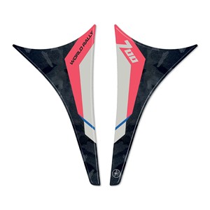 แผ่นสติกเกอร์ติดถังสอง3D สำหรับ Yamaha Tenere 700 World Rally Compatible motorcycle decals - Product Image 1