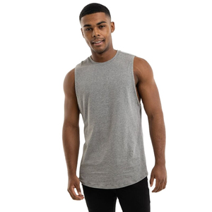 Camisetas sin mangas de gimnasio hechas a medida para hombre, chaleco deportivo de verano, camisetas en talla XL, poliéster de secado rápido con capucha, botón, decoración de bolsillo - Product Image 1