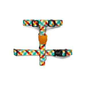 Phantom H-<b>Harness</b> Cartoon Striped Pet <b>Harness</b> for Dogs Reflective PVC Neoprene Corduroy Cotton <b>Leather</b> Small Medium Large - Product Image 2