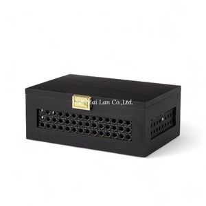 Boîte de rangement en rotin naturel fabriquée à la main par des artisans vietnamiens pour le rangement à domicile et une utilisation décorative - Product Image 2