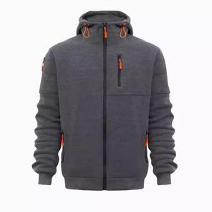 Luxury oversized streetwear hoodie men 500 GSM heavyweight cotton fleece drop shoulder pullover OEM & ODM custom logo factory - Product Image 4