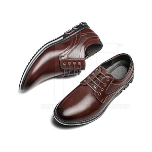 Zapatos de cuero para hombre de alta calidad superventas, nuevo estilo, diseño de oficina, plantilla de cuero genuino, característica transpirable, precio al por mayor - Product Image 6