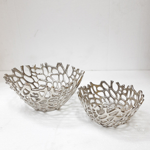 Bol à polir en acier inoxydable et en aluminium de forme ronde en métal aspect bois de cerf Bol japonais en céramique décoratif pour la maison - Product Image 5
