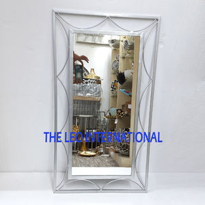 Iron Metal Round Shape Gold Finished Wall <b>Mirror</b> Fancy Style Modern Look Luxury Home <b>Accent</b> Decorative Sculpture - Product Image 5