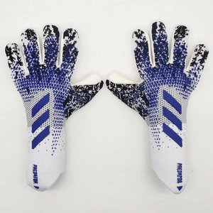 Gants de sport en cuir respirant de qualité professionnelle en gros pour les gardiens de but de football Conception de logo personnalisée - Product Image 3