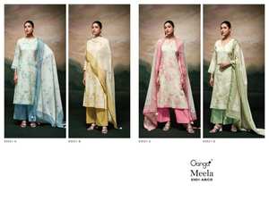 Salwar Kameez de Algodón Premium al por Mayor, Estampado y Bordado Ganga Meela Mal, para Mujer, Ropa de Fiesta India y Pakistaní, para Todas las Temporadas - Product Image 5