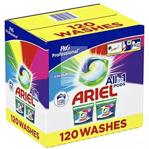 Ariel Tout en 1 Couleur Pods Détergent Nettoyage Puissance Lavage Capsule Pack 120 Pcs - Product Image 4