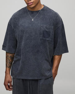 OEM venta al por mayor personalizado clásico ajuste algodón camiseta Pakistán hecho hombro caído alta calidad cómodo 220g 280g tela pesos - Product Image 1