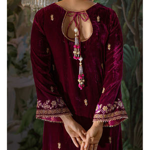 Delight vestido de terciopelo elegante vestido de fiesta de noche elegante vestido de terciopelo ideal para damas que buscan comodidad y moda real - Product Image 6