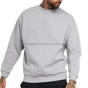Sudaderas de algodón de alta calidad para hombre, ropa de calle, estampado ligero, nuevo estilo, ropa informal básica, Sudadera de cuello redondo mezclado - Product Image 1