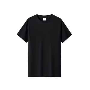 2026 High Quality 100% Cotton Fitted <b>Tshirt</b> for Men Logo Blank <b>Plain</b> Custom Boxy Men's T-shirts - Product Image 2