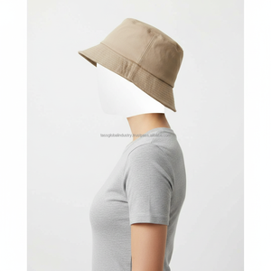 Chapeau Bob Uni Kaki, Chapeau de Soleil, Casquette de Pêcheur Vierge en Toile de Coton - Product Image 4