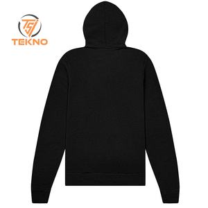 Haute qualité poids lourd 100% coton hommes Bella toile unisexe éponge polaire pleine fermeture éclair à capuche noir unisexe français éponge sweats à capuche - Product Image 5