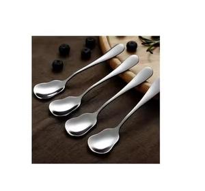 Ensemble de cuillères à café en métal en acier inoxydable pour thé et dessert Cuisine Table à manger Ustensiles Collection de couverts - Product Image 5