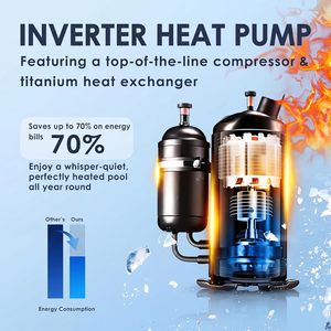 Master Temp <b>Heater</b> 250K BTU Liquid <b>Propane</b> <b>Heater</b> for Inground Pool & Spa Pool <b>Heater</b> - Product Image 4