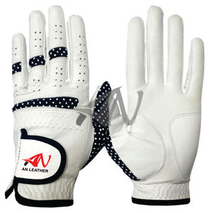 Gants de golf de protection UV imperméables en PU à cinq doigts pour les sports de plein air - Product Image 1