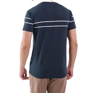 เสื้อยืดคุณภาพสูง OEM แบบสั่งทำพิเศษ เนื้อผ้าหนา ไม่เป็นขุย ทรงปกติ แฟชั่นสำหรับฤดูร้อน ดีไซน์ลำลอง ระบายอากาศได้ดี เสื้อยืดเรียบง่าย - Product Image 2