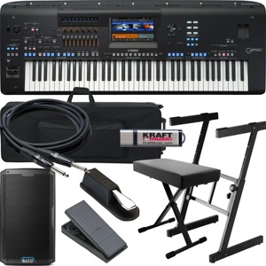 DERNIÈRE Genos 2 76 touches Arrangeur numérique Workstation Clavier Synthes ~ izer Avec Flight Case - Product Image 1