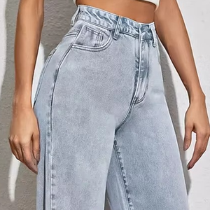 Jeans pour femmes de qualité supérieure, nouveau design, poches, jeans personnalisés de haute qualité, vente en gros ODM, jeans en denim pour femmes - Product Image 6
