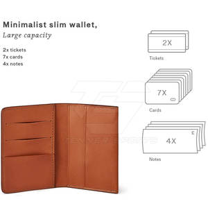 Carteras de Cuero para Hombre Más Vendidas, Color Personalizado, Hechas en Pakistán, Carteras de Cuero Impermeables para Hombre - Product Image 3