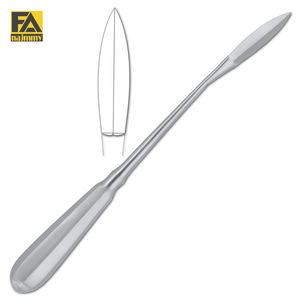 Couteau conique AYRE, crochet à fistule pour chirurgie gynécologique, certifié CE - Product Image 1