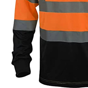Sudaderas de seguridad protectoras diseñadas para mejorar la visibilidad del trabajador, cómodas y aislantes en trabajos industriales activos. - Product Image 3