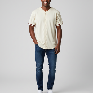 Maillots de baseball et de softball personnalisés pour hommes adultes, respirants, antibactériens, grande taille, impression par sublimation, logo personnalisé - Product Image 3