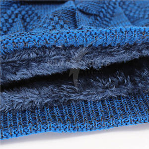 2025 Winter Jacquard Beanie Hat Sombrero de calidad cómodo con logotipo personalizado Tarifa al por mayor - Product Image 3