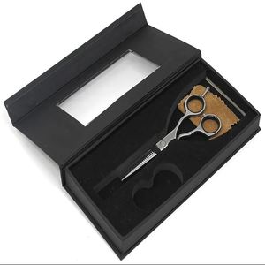 Tijeras de adelgazamiento de peluquero de 6,5 pulgadas de alta resistencia personalizadas, corte de pelo afilado, mango de acero, corte de pelo profesional Romo, logotipo privado - Product Image 3