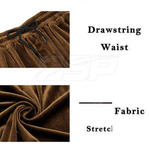 Custom Made High Quality Lightweight Winter Hooded Casual Solid <b>Velour</b> <b>Tracksuits</b> OEM Service Breathable Comfortable for Men - Product Image 4