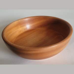 Bol en bois marron foncé de qualité supérieure pour salade de fruits secs servant des tailles personnalisées avec logo personnalisé technique poli - Product Image 5