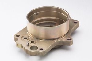 Carcasa de cuerpo de aceleración automotriz de aleación de aluminio, modelo Yogi Engineering Body 05, cuerpo principal con orificio de aceleración - Product Image 2