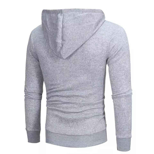 Sudadera con capucha de lana de algodón para hombre, ajustada, personalizada, patrón de diseñador 3D, estampado de soplo, característica anticontracción, liso, antiretráctil - Product Image 5