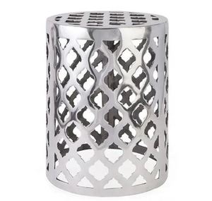 Nouveau design de tabouret latéral en métal moulé de haute qualité avec tabourets portables chromés pour tabouret rond décoratif en gros - Product Image 2