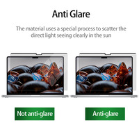 Protector de Pantalla de Privacidad para Laptop MacBook Air Pro M1/M2 de 13 pulgadas/13.6 pulgadas-16 pulgadas, Filtro Magnético de PET