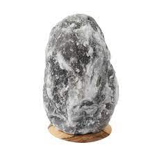Lámpara de Sal del Himalaya Natural Gris Tallada en Forma de Flor, 1-2 kg, para Decoración del Hogar, Feng Shui y Estilo Romántico, Artesanía Natural Hecha a Mano - Product Image 2