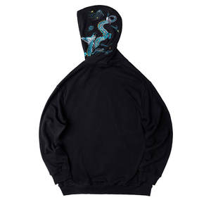 Sudadera con Capucha Bordada para Hombre, Nueva Llegada, Superventas, Ropa de Invierno Cálida, 100% Algodón, Diseño Sólido, Capucha con Cordón, Personalizable, Transpirable - Product Image 4