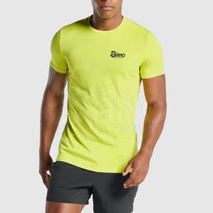 Recién llegado, camisetas de fitness para hombre hechas a medida, mejor calidad, algodón/fibra de bambú, venta en línea - Product Image 1
