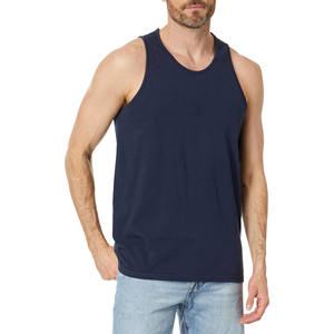 Camisetas sin mangas de algodón para hombre, Camiseta deportiva, culturismo, entrenamiento, gimnasio, chaleco sin mangas para hombre, camiseta sin mangas de Color sólido para hombre - Product Image 1