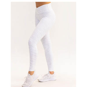 Nouveau neige gris marne activer croix sur Scrunch Leggings profilé taille haute nouveau Active Wear mode Gym Leggings pour les femmes - Product Image 1