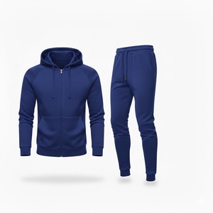 Ensemble de survêtement personnalisé pour hommes et femmes, imprimé, 100% coton, écologique, léger, pour le sport d'hiver, jogging, polaire chaud, streetwear - Product Image 6
