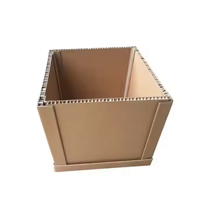 Embalaje de cartón de papel Kraft de nido de abeja sostenible, tamaño personalizado, reutilizable para electrónica de consumo - Product Image 2