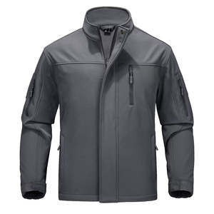 Veste Softshell d'hiver chaude et très résistante pour l'escalade, coupe-vent, à capuche, respirante, imperméable, pour la randonnée en plein air, pour hommes - Product Image 4