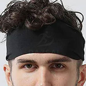 Meilleure vente bandeau unisexe en coton nouveau Design motif solide respirant séchage rapide bandanas ethniques personnalisables fabriqué au Pakistan pour - Product Image 2