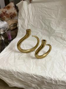 Portavelas de Metal hecho a mano minimalista, decoración de farol de diferentes formas, soporte gótico calado, portavelas, regalos de boda - Product Image 4