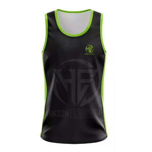 Uniforme de Atletismo para Hombre de Primera Calidad, Tela de Poliéster Ligera, Diseño Personalizado, Uniforme Deportivo de Atletismo - Product Image 3