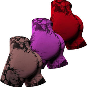 Shorts Deportivos de Mujer con Logotipo Personalizado, de Alta Calidad, Transpirables, de Secado Rápido, Levanta Glúteos, Ajustados, de Cintura Alta con Cordones - Product Image 3